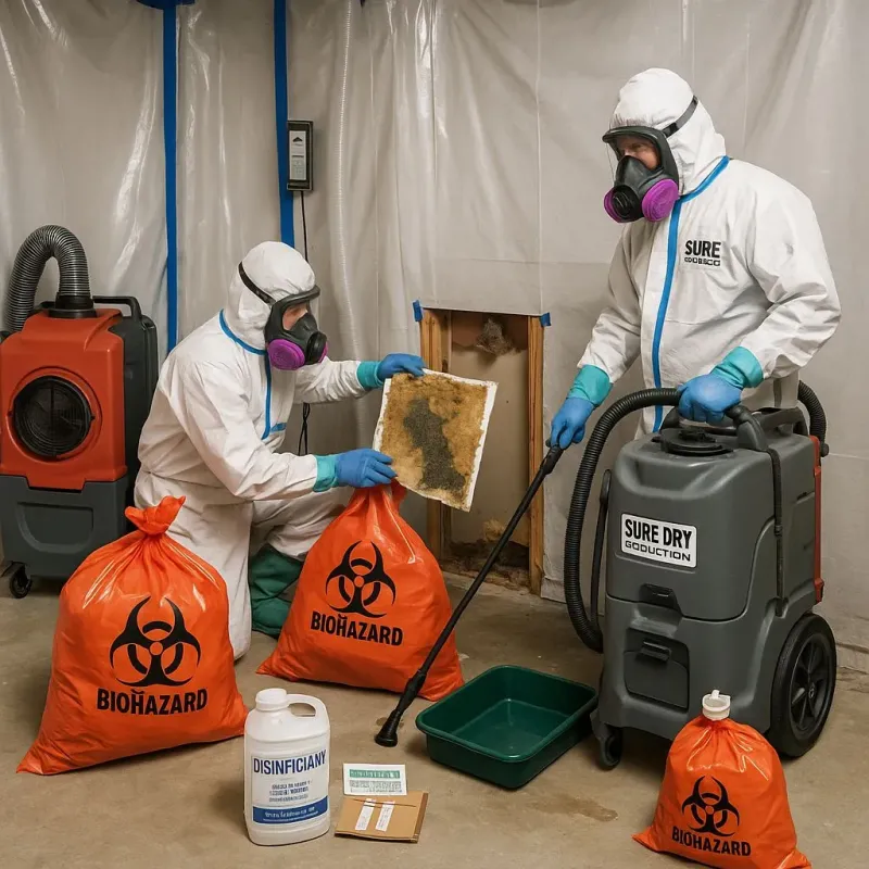 Contaminated Water Handling Protocols process in Punta Santiago, PR